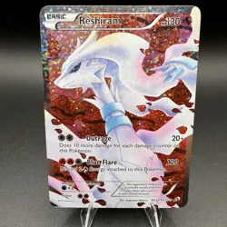 Reshiram RC22/RC25 Legendary Treasures Ultra Rare Full Art Holo Pokemon Card - Image 1