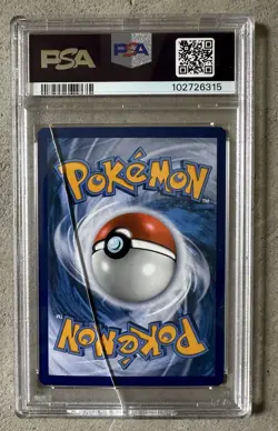 2022 Pokemon BSP FA Charizard VStar SWSH262 PSA MINT 9 CRACKED CASE NO CARD DMG - Image 2