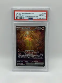 Pokemon TCG Chi-Yu ex 259/193 PSA 10 Special Illustration Rare Paldea Evolved - Image 1