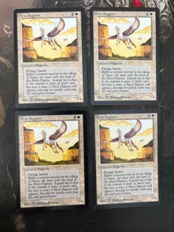*** BETA Mesa Pegasus x4 *** NM-Mint Beauty! - Vintage MtG Magic - Image 1