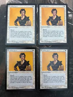 *** BETA Benalish Hero x4 *** NM-Mint Beauty! - Vintage MtG Magic - Image 1