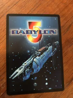 BABYLON 5 CCG CARD NEAR MINT CONDITION RARE A SHOT IN THE DARK SEVERED DREAMS - Image 2