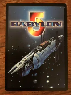 LEARN THEIR WEAKNESSES THE SHADOWS BABYLON 5 CCG RARE CARD NEAR MINT UNPLAYED - Image 2