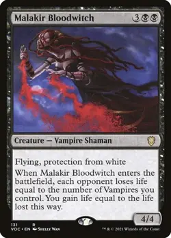 Malakir Bloodwitch VOC NM MTG - Image 1