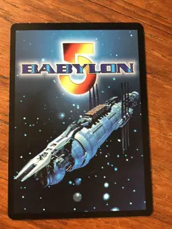 COVERING WEAKNESSES BABYLON 5 CCG RARE CARD NEAR MINT NEVER PLAYED THE SHADOWS - Image 2