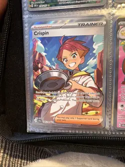 Crispin 164/142 Ultra Rare Holo Near Mint Condition Stellar Crown - Image 2