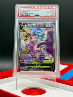 Pokemon Sword & Shield Fusion Strike: Mew V 251/264 PSA 10 - Image 2