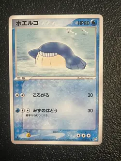 US SHIPPING 1ST EDITION Wailmer 032/080 Magma VS Aqua Japanese Pokemon Card NM - Image 1