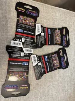 AUTHENTIC NEW Pokemon TCG Mega Evolution Phantasmal Flames Booster 4 Pack Bundle - Image 3