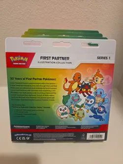 Pokemon TCG First Partner Illustration Collection LOT OF 4 CCG PROMO SEALED NEW - Image 2