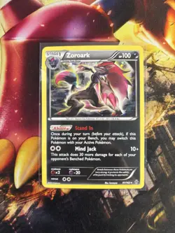 Zoroark 91/162 Promo Cosmos Holo Rare Pokemon XY Breakthrough 2015 - Image 3