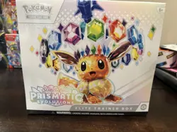 Pokemon TCG Scarlet & Violet Prismatic Evolutions Elite Trainer Box ETB DMG c - Image 1