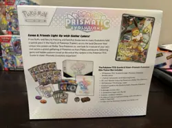 Pokemon TCG Scarlet & Violet Prismatic Evolutions Elite Trainer Box ETB DMG c - Image 4