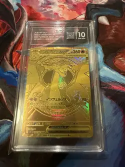 TAG 10 GEM MINT Mega Charizard X ex MUR 116/080 Inferno X M2 Pokemon Japanese - Image 3