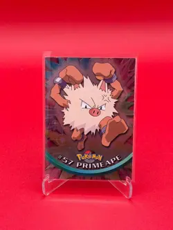 Chrome Primeape #57 1999 Topps Pokemon Vintage - Image 1