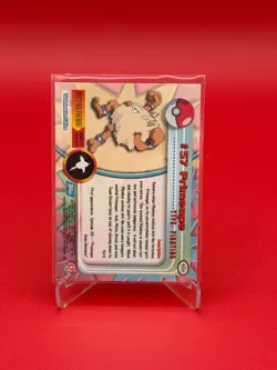 Chrome Primeape #57 1999 Topps Pokemon Vintage - Image 2