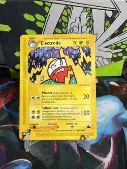 Pokemon Card Skyridge 36/144 Electrode Non Holo WOTC LP - Image 1