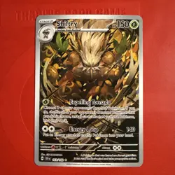 Pokemon TCG Shiftry Full Art Holo Temporal Forces 163/162 Illustration Rare NM/M - Image 2
