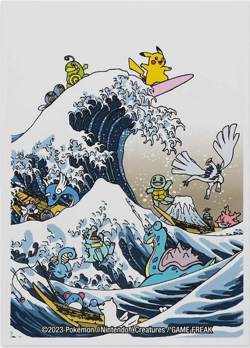 Pikachu Great Wave Pokemon Center Card Sleeve Individual (1x) 2023 Lugia - Image 1