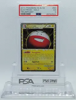 POKEMON TRIUMPHANT ELECTRODE PRIME #93 ULTRA RARE HOLO FOIL CARD PSA 5 EX #* - Image 2