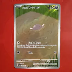 Paldean Wooper - 221/193 Illustration Rare Pokemon TCG SV02: Paldea Evolved Nm/M - Image 2