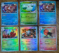 Lot of 6 - Prismatic Evolution Pokemon MASTERBALL LOT - ALL Master Ball - NM - Image 1