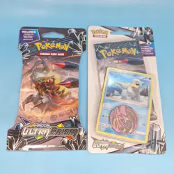 Pokemon Sun & Moon Ultra Prism Booster Pack & Blister Promo Bundle NEW UNOPENED - Image 1