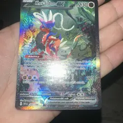 Koraidon EX 247/198 Scarlet & Violet Special Illustration Rare Pokemon Tcg NM - Image 2