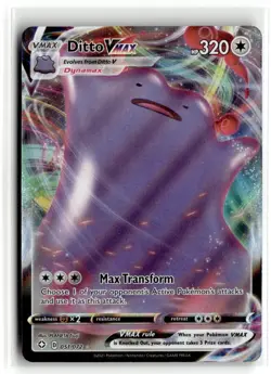 2021 Pokemon - Sword & Shield Shining Fates Ditto VMAX #51/72 - Image 1