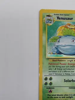 Pokemon Venusaur 15/102 Holo Base Set MP - Image 3