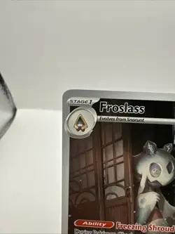 Froslass 174/167 Holo Illustration Rare Twilight Masquerade 2024 Pokemon NM - Image 2