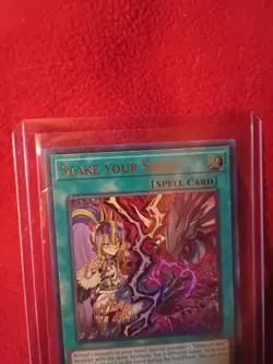 Yu-Gi-Oh! Stake Your Soul! 1st Edition Collector's Rare Card WISU-EN023 NM - Image 4