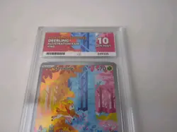 Pokemon TCG Deerling 165/162 Temporal Forces Illustration Rare Ace 10 - Image 3