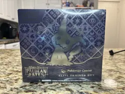 Pokemon TCG Paldean Fates Pokemon Center Elite Trainer Box ETB New Sealed - Image 1