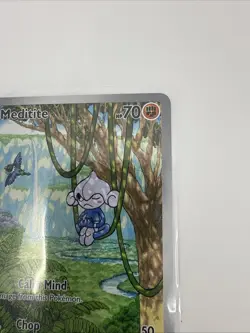 Pokemon SV Stellar Crown | MEDITITE - 153/142 - Illustration Rare - NM/M - Image 5