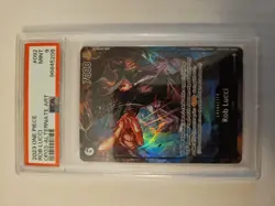 ROB LUCCI Alt. Art - OP03-092 - One Piece TCG Card Game ENGLISH PSA 9 - Image 1