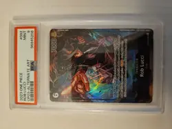 ROB LUCCI Alt. Art - OP03-092 - One Piece TCG Card Game ENGLISH PSA 9 - Image 3