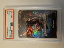 ROB LUCCI Alt. Art - OP03-092 - One Piece TCG Card Game ENGLISH PSA 9 - Image 4