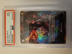 ROB LUCCI Alt. Art - OP03-092 - One Piece TCG Card Game ENGLISH PSA 9 - Image 5