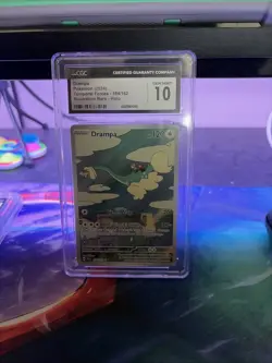 Pokemon Temporal Forces Drampa Illustration Rare Card 184/162 - Image 1