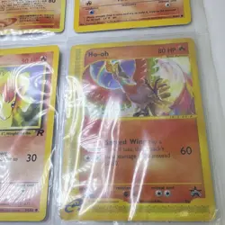 Vintage Pokemon TCG Cards Rares, holos, First Editions, Nons 9 Card Page - Image 3