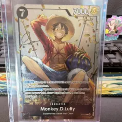 One Piece Monkey.D.Luffy Character Card P-075 Mini Tin Vol. 2 Promo #1 - Image 1