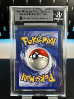 Kangastan Fossil 5/64 Holo Unlimited BGS 7 Graded Wotc Pokemon Card Cracked Slab - Image 4