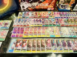One Piece SRs Lot Multiple Sets +NM+ Cards + 102 SRs - Image 3