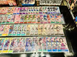 One Piece SRs Lot Multiple Sets +NM+ Cards + 102 SRs - Image 5