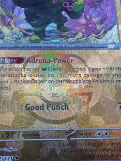 Okidogi (Master Ball Pattern) 057/131 Sv: Prismatic Evolutions Holo pokemon card - Image 2