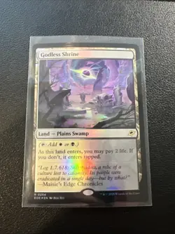Godless Shrine - FOIL - Edge of Eternities - NM - MTG - Image 1