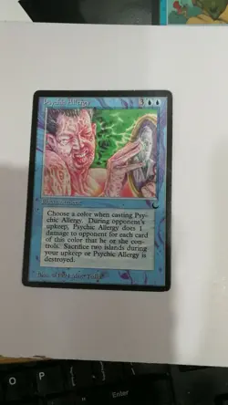 MTG Magic the Gathering The Dark Psychic Allergy - Image 1
