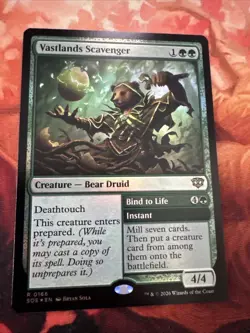 WotC Secrets of Strixhaven Vastlands Scavenger (R) (Foil) NM - Image 1