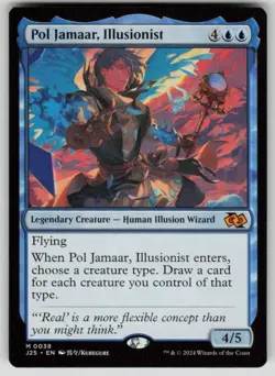 Pol Jamaar, Illusionist (Anime) M Foundations Jumpstart 38 NM - Image 1